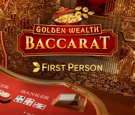 First Person Golden Wealth Baccarat w kasynie Spinoloco
