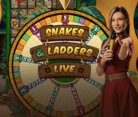 Snakes and Ladders Live w kasynie Spinoloco